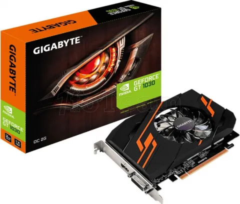 Photo de Carte Graphique Nvidia Gigabyte GeForce GT 1030 OC 2048 Mo PCI-E -- Id : 170831
