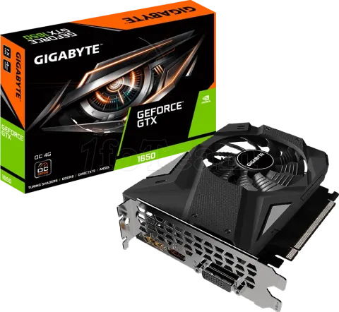 Photo de Carte Graphique Nvidia Gigabyte GeForce GTX 1650 D6 OC 4Go Mini ITX