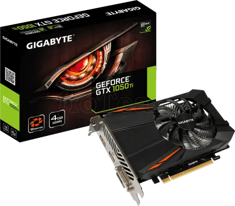 Photo de Carte Graphique Nvidia Gigabyte GeForce GTX1050 Ti D5 4G - 4096 Mo PCI-E