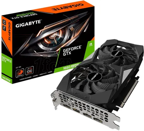 Photo de Carte Graphique Nvidia Gigabyte GeForce GTX1660 Super OC 6Go