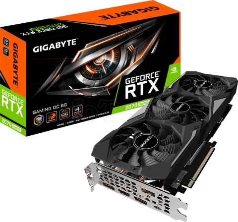 Photo de Carte Graphique Nvidia Gigabyte GeForce RTX 2070 Super Gaming OC -  8 Go
