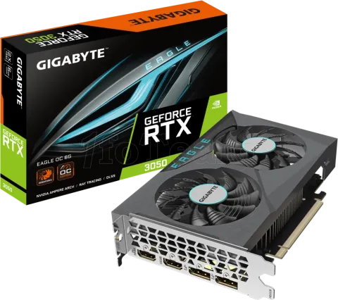 Photo de Carte Graphique Nvidia Gigabyte GeForce RTX 3050 Eagle OC 6Go