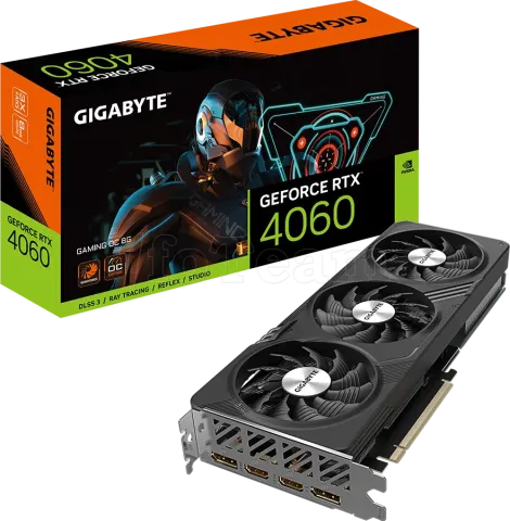 Photo de Carte Graphique Nvidia Gigabyte GeForce RTX 4060 Gaming OC 8Go