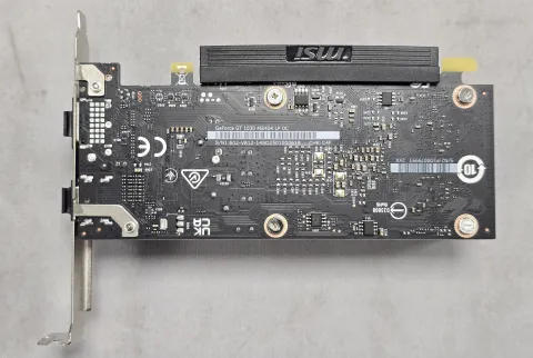 Photo de Carte Graphique Nvidia MSI GeForce GT1030 4GHD4 LP OC 4Go - S/N 602-V812-14SD2501000619 - ID 222272