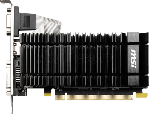 Photo de Carte Graphique Nvidia MSI GeForce GT730K 2GD3H LPV1 2Go DDR3 Low Profile Mini ITX