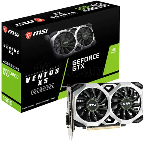 Photo de Carte Graphique Nvidia MSI GeForce GTX 1650 D6 Ventus XS 4Go