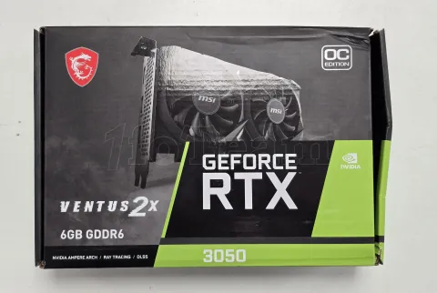 Photo de Carte Graphique Nvidia MSI GeForce RTX 3050 Ventus 2X E OC 6Go - S/N 602-V812-131SD2506018536 - ID 222235