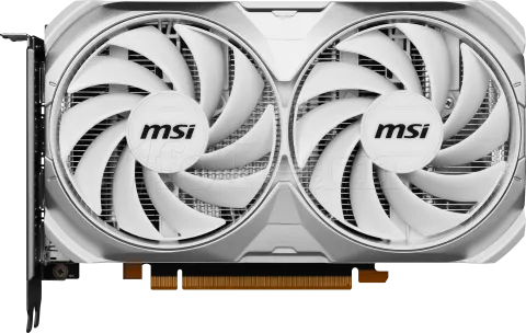 Photo de Carte Graphique Nvidia MSI GeForce RTX 4060 Ventus 2X White OC 8Go