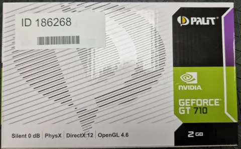 Photo de Carte Graphique Nvidia Palit GeForce GT710 2Go DDR3 Mini ITX - SN B7210150368 -- ID 186268