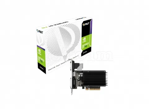 Photo de Carte Graphique Nvidia Palit GeForce GT710 2Go DDR3 Mini ITX