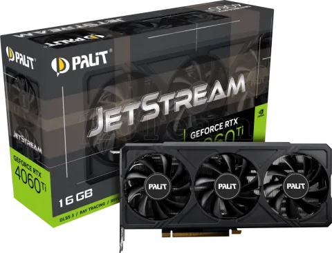 Photo de Carte Graphique Nvidia Palit GeForce RTX 4060 Ti JetStream 16Go