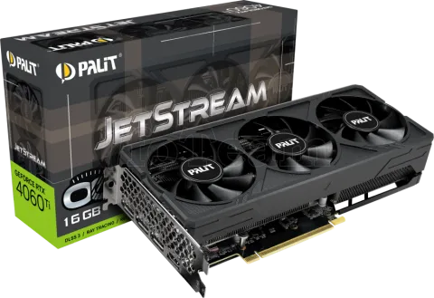 Photo de Carte Graphique Nvidia Palit GeForce RTX 4060 Ti JetStream OC 16Go