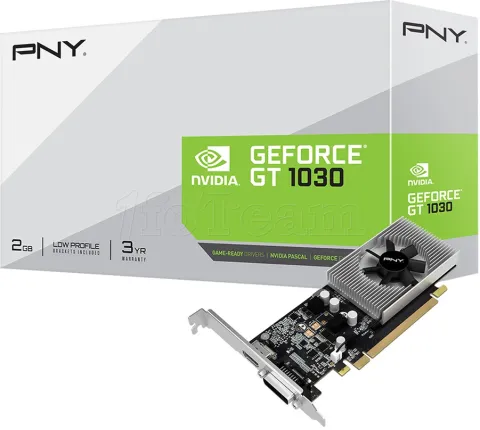Photo de Carte Graphique Nvidia PNY GeForce GT1030 2Go GDDR4
