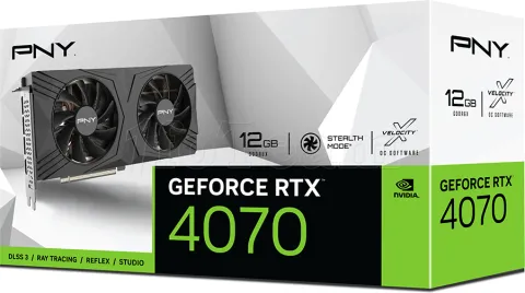 Photo de Carte Graphique Nvidia PNY GeForce RTX 4070 Verto 12Go