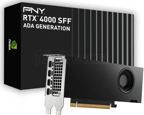 Photo de Carte Graphique Nvidia PNY Quadro RTX 4000 SFF Ada Generation 20Go Low Profile