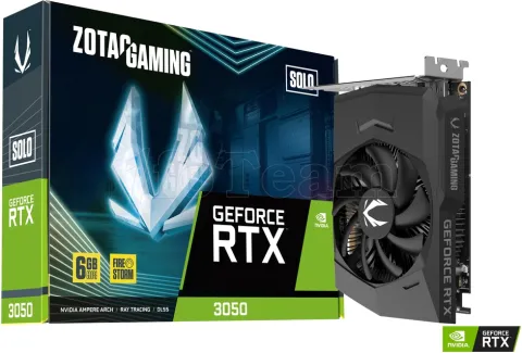 Photo de Carte Graphique Nvidia Zotac GeForce RTX 3050 Solo 6Go Mini ITX