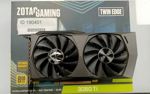 Photo de Carte Graphique Nvidia Zotac GeForce RTX 3060 Ti Twin Edge OC LHR 8Go - ID 190401 - SN W23140D000032