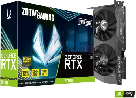 Photo de Carte Graphique Nvidia Zotac GeForce RTX 3060 Twin Edge 8Go