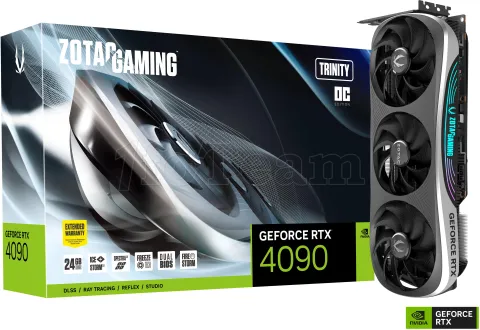 Photo de Carte Graphique Nvidia Zotac GeForce RTX 4090 Trinity OC 24Go