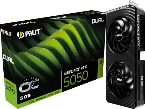 Photo de Carte Graphique Palit GeForce RTX 5050 Dual OC