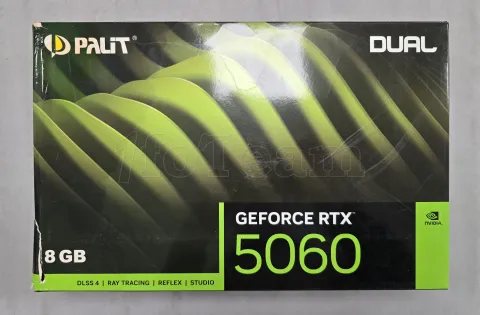 Photo de Carte Graphique Palit GeForce RTX 5060 Dual - S/N B8250105759 - ID 222254