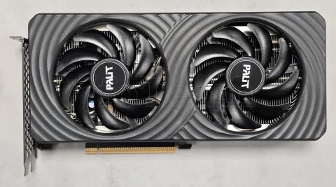 Photo de Carte Graphique Palit GeForce RTX 5060 Dual - S/N B8250105759 - ID 222254