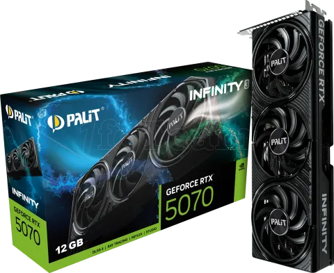 Photo de Carte Graphique Palit GeForce RTX 5070 Infinity 3