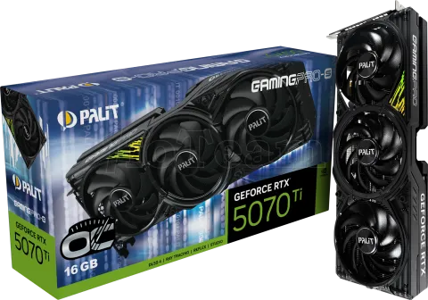 Photo de Carte Graphique Palit GeForce RTX 5070 Ti GamingPro-S OC