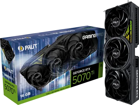 Photo de Carte Graphique Palit GeForce RTX 5070 Ti GamingPro V1