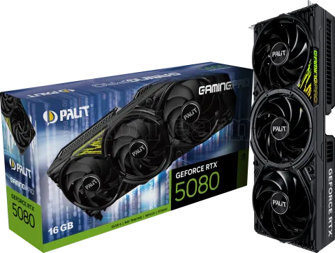 Photo de Carte Graphique Palit GeForce RTX 5080 GamingPro V1