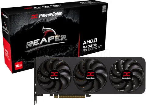 Photo de Carte Graphique PowerColor Radeon RX 9070 XT Reaper