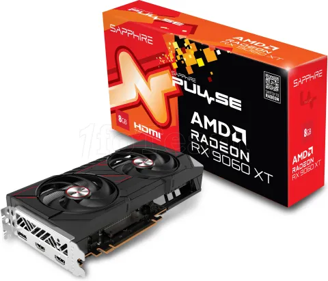 Photo de Carte Graphique Sapphire Radeon RX 9060 XT Pulse Gaming 8Go