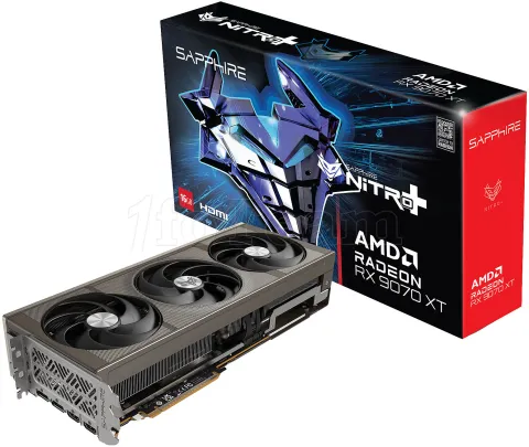 Photo de Carte Graphique Sapphire Radeon RX 9070 XT Nitro+ Gaming OC 16Go