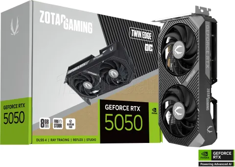 Photo de Carte Graphique Zotac Gaming GeForce RTX 5050 Twin Edge OC