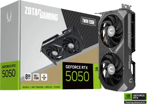 Photo de Carte Graphique Zotac Gaming GeForce RTX 5050 Twin Edge
