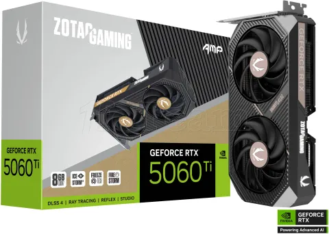 Photo de Carte Graphique Zotac Gaming GeForce RTX 5060 Ti Amp 8Go