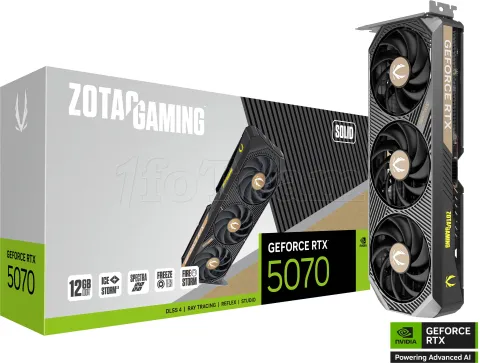 Photo de Carte Graphique Zotac Gaming GeForce RTX 5070 Solid