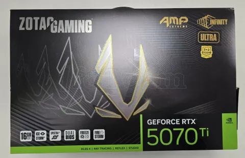 Photo de Carte Graphique Zotac Gaming GeForce RTX 5070 Ti Amp Extreme Infinity Ultra - S/N N251600033623 - ID 222201