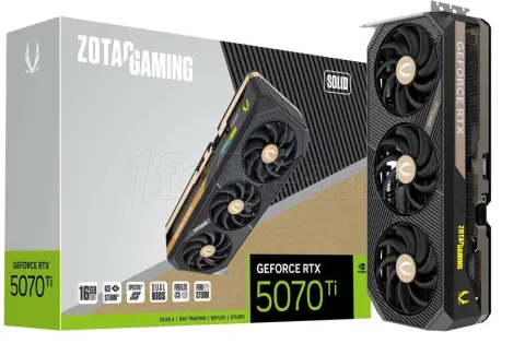 Photo de Carte Graphique Zotac Gaming GeForce RTX 5070 Ti Solid