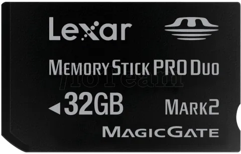 Photo de Carte mémoire Memory Stick Pro Duo Lexar Premium 32Go