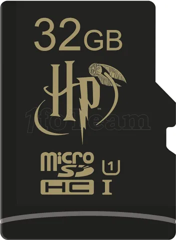 Photo de Carte mémoire Micro SD avec adaptateur Emtec Harry Potter Serpentard - 32Go
