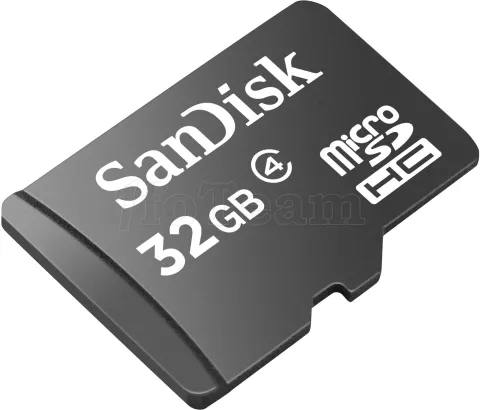 Photo de Carte mémoire Micro SD avec adaptateur Sandisk - 32Go