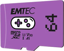 Photo de Carte mémoire Micro SD Emtec Gaming - 64Go