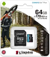 Photo de Kingston Canvas Go! + 64Go MicroSD