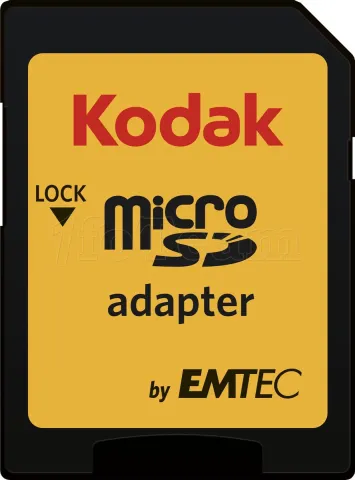 Photo de Carte mémoire Micro SD Kodac - 32Go avec adaptateur
