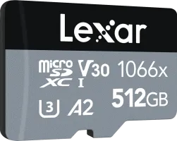 Photo de Micro SD Lexar 1066x - 512Go