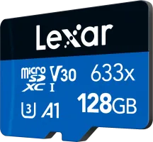 Photo de Micro SD Lexar 633x - 128Go