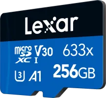 Photo de Micro SD Lexar 633x - 256Go