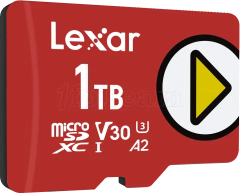 Photo de Carte mémoire Micro SD Lexar Play - 1To