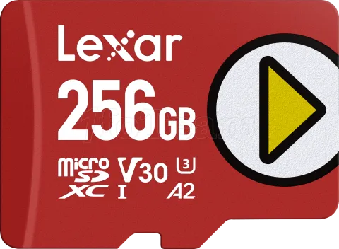 Photo de Carte mémoire Micro SD Lexar Play - 256Go